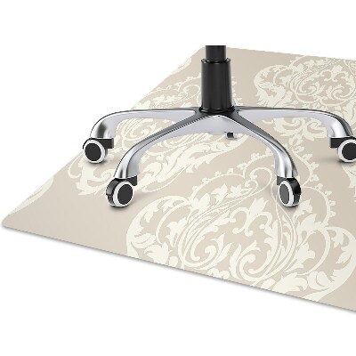 Office chair floor protector Royal pattern