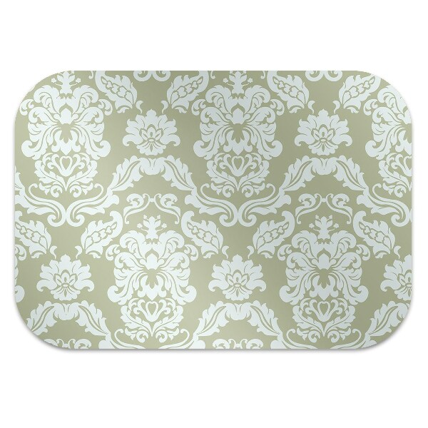 Chair mat floor panels protector green ornament
