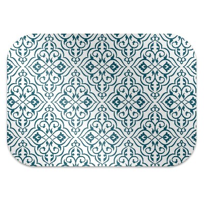 Desk chair mat pattern ornament