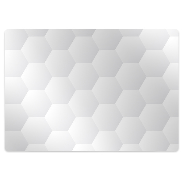 Desk chair mat Honeycomb