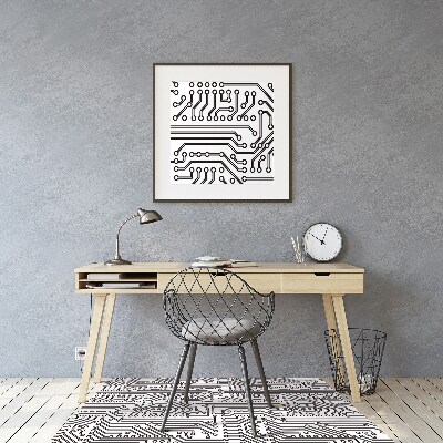 Desk chair mat Integrated circuit