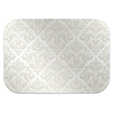 Office chair mat oriental pattern