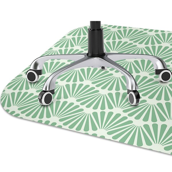 Office chair mat Art deco