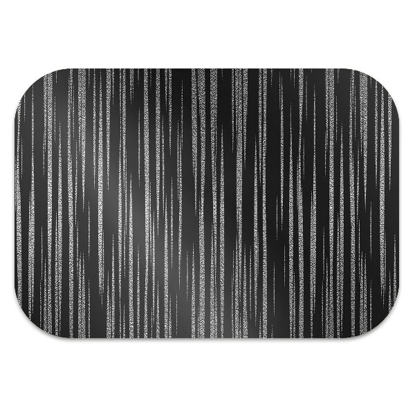 Office chair floor protector black design