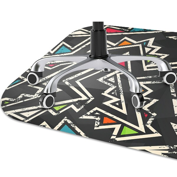 Office chair mat Graffiti