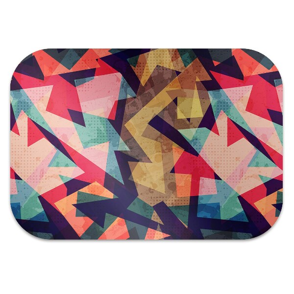 Chair mat autumn abstraction