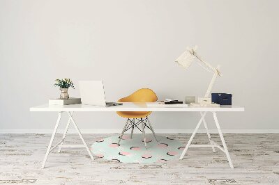 Office chair mat Circles and triangles