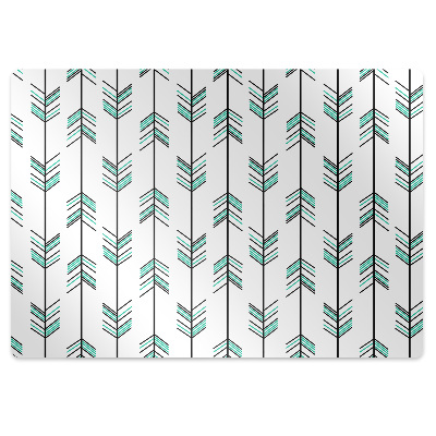 Chair mat arrows illustration