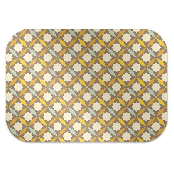 Computer chair mat vintage pattern