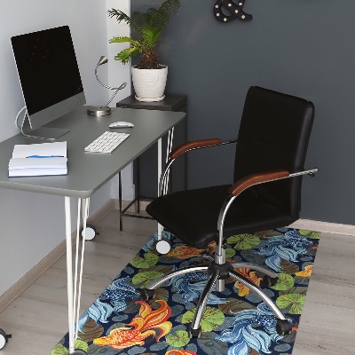 Desk chair mat Goldfish