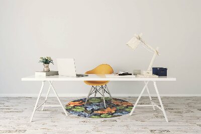 Desk chair mat Goldfish