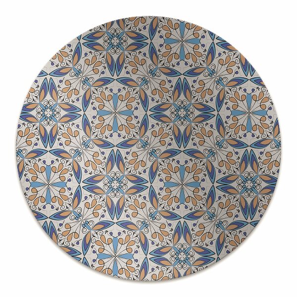 Chair mat Moroccan ornament