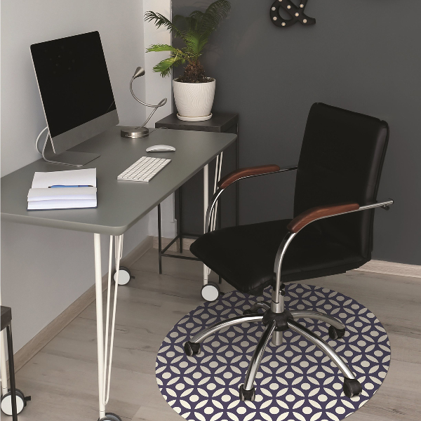 Computer chair mat Arabic pattern