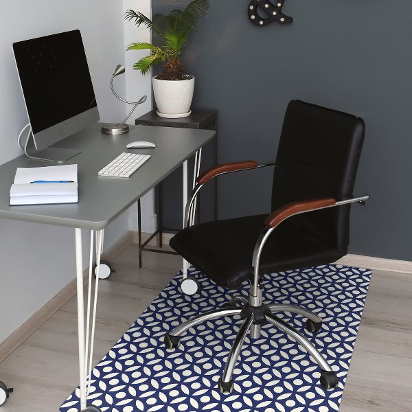 Computer chair mat Arabic pattern