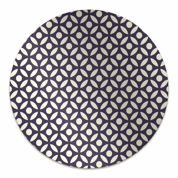 Computer chair mat Arabic pattern