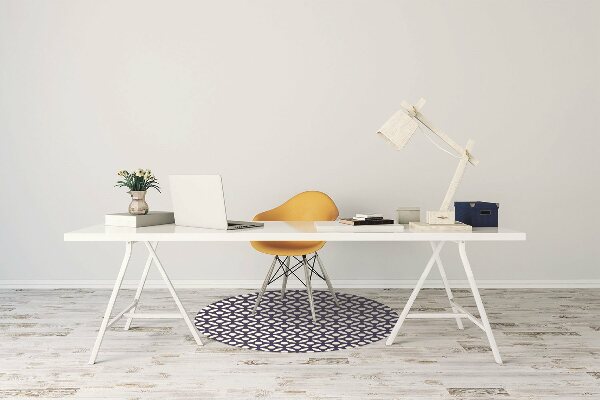 Computer chair mat Arabic pattern