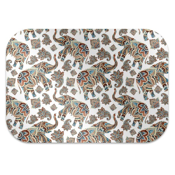 Office chair mat elephants
