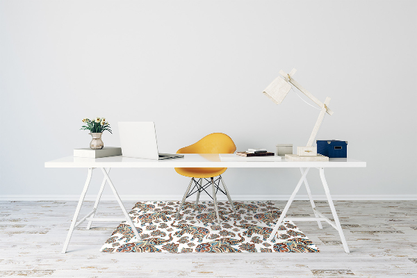Office chair mat elephants