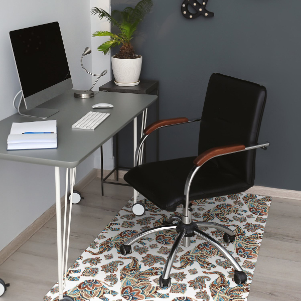 Office chair mat elephants