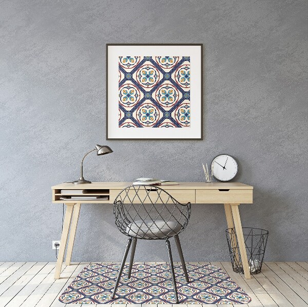 Office chair floor protector The classic pattern