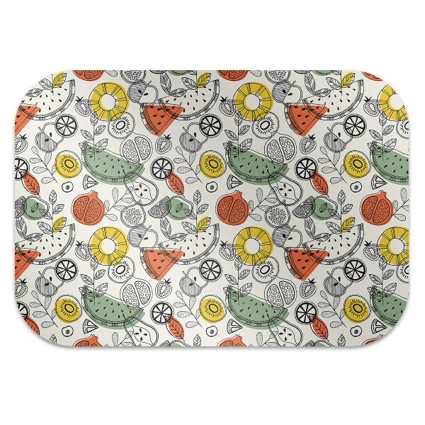 Office chair floor protector contours Fruit