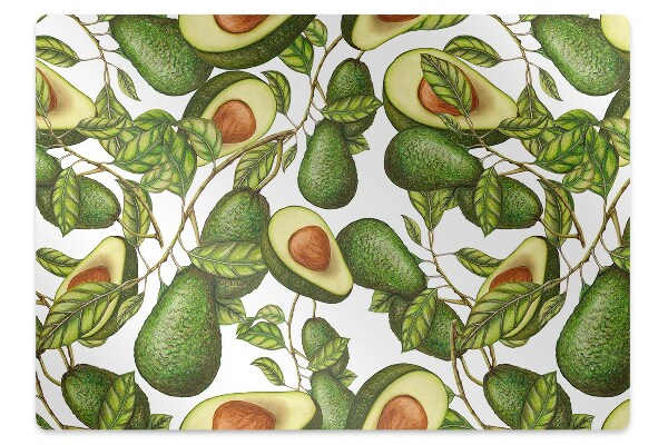 Office chair mat Avocado