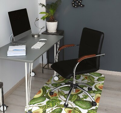 Office chair mat Avocado