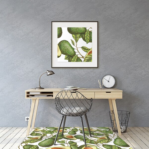 Office chair mat Avocado
