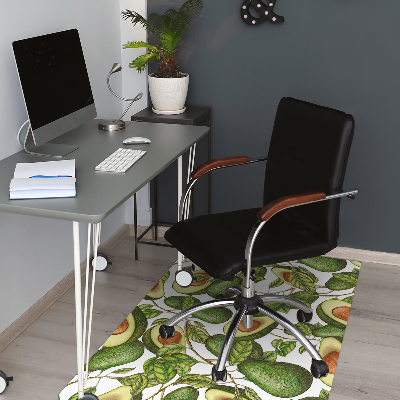 Office chair mat Avocado