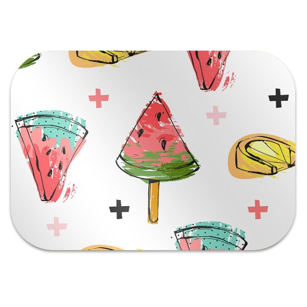 Office chair mat Watermelon on a stick