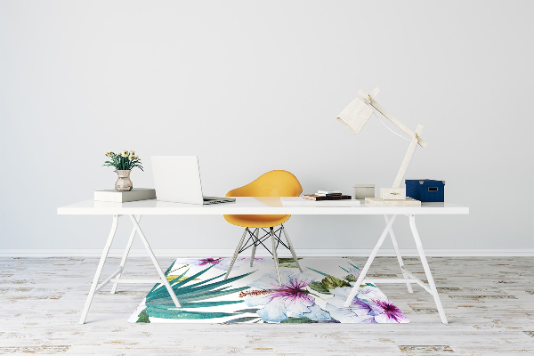 Chair mat Tropical nature