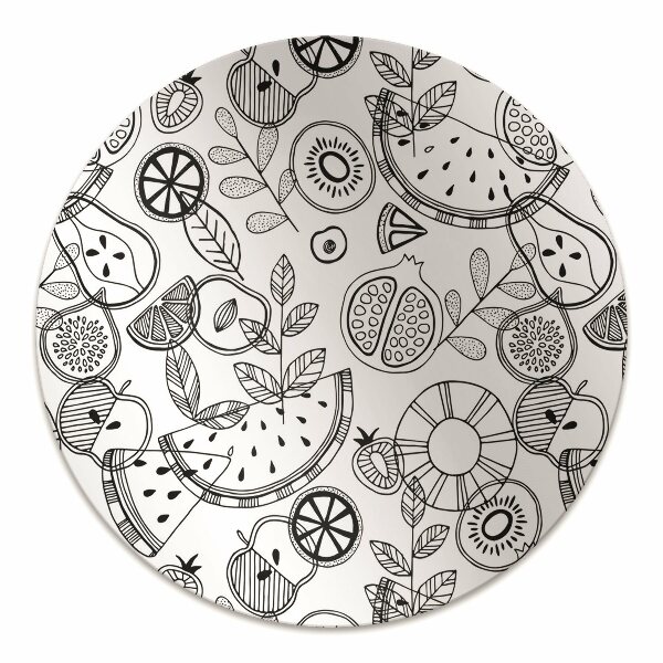 Office chair mat Fruit