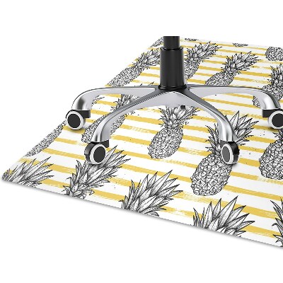 Office chair mat Pineapple