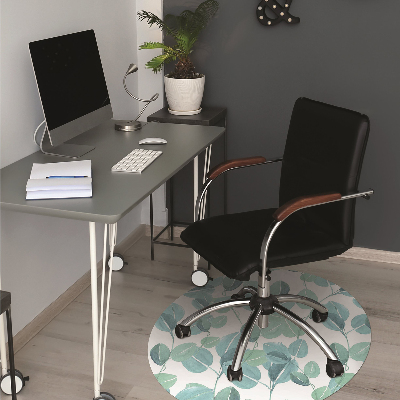 Office chair floor protector Eucalyptus