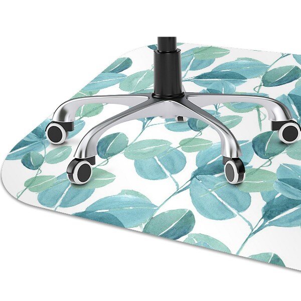 Office chair floor protector Eucalyptus