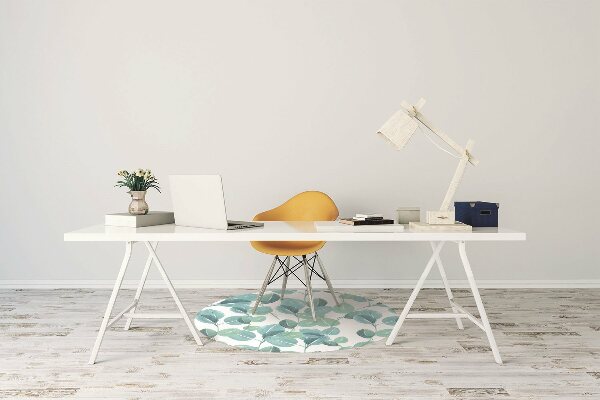 Office chair floor protector Eucalyptus