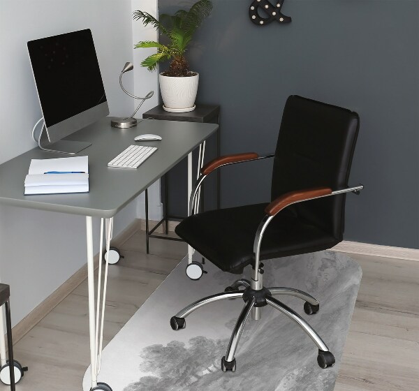 Computer chair mat vintage
