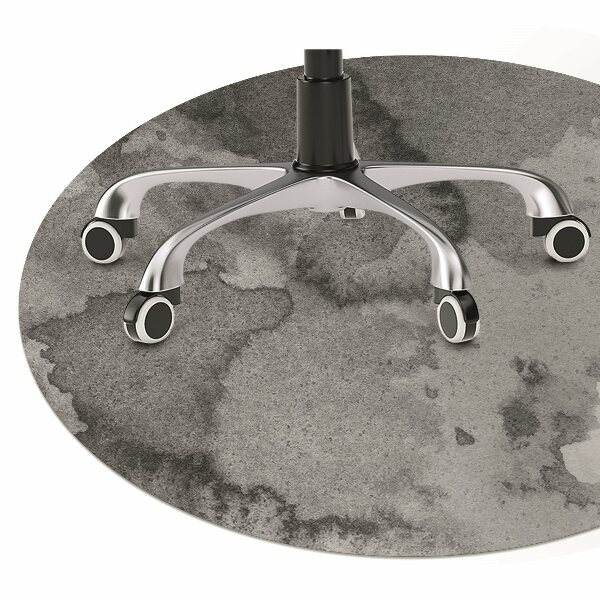 Office chair floor protector Abstraction