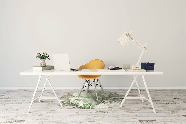 Office chair floor protector vintage Art