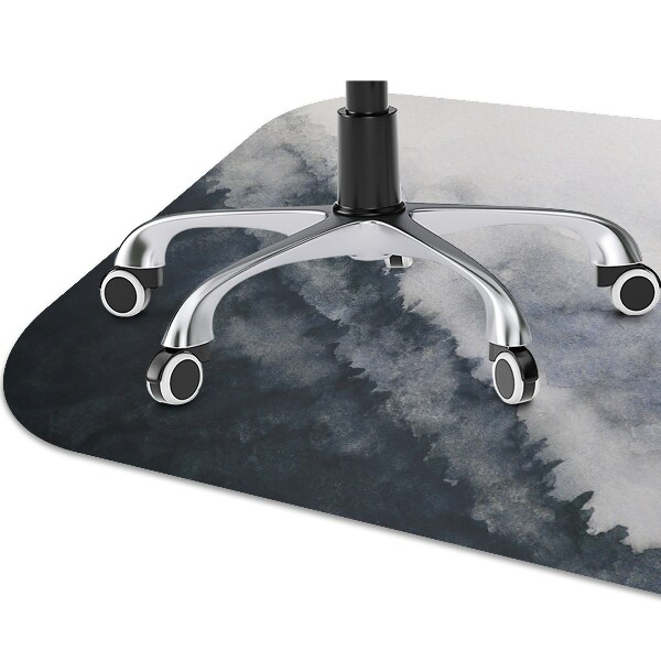 Computer chair mat Mountains in the fog