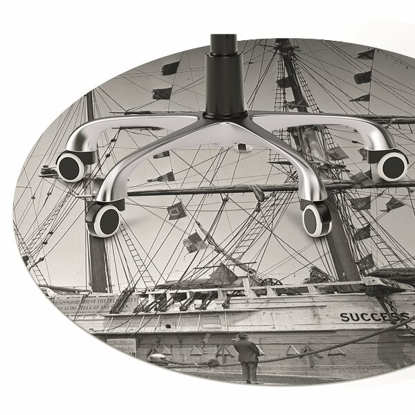 Office chair floor protector vintage ship
