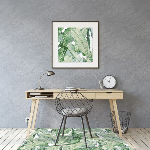 Chair mat floor panels protector banana leaves