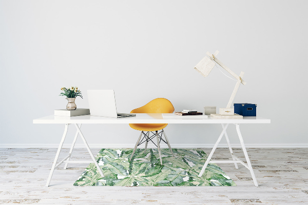 Chair mat floor panels protector banana leaves