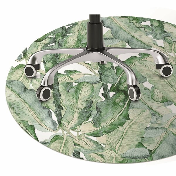 Chair mat floor panels protector banana leaves