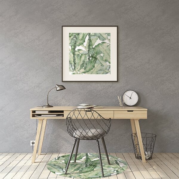 Chair mat floor panels protector banana leaves