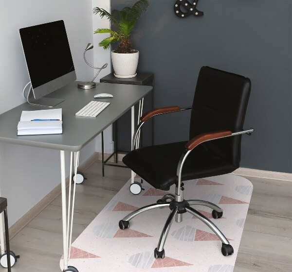 Office chair floor protector Ice cream wafelku