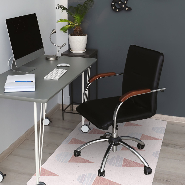 Office chair floor protector Ice cream wafelku