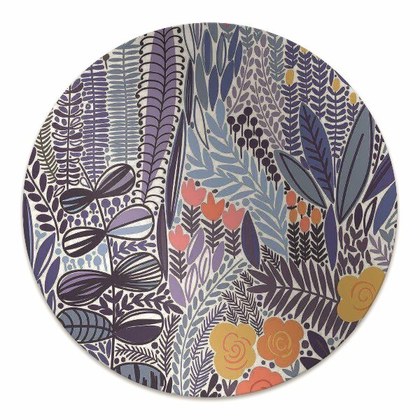 Office chair mat Tropical vegetation