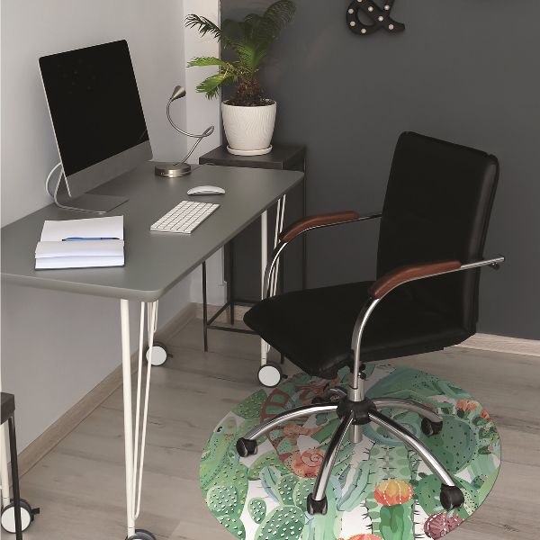 Office chair floor protector chameleons
