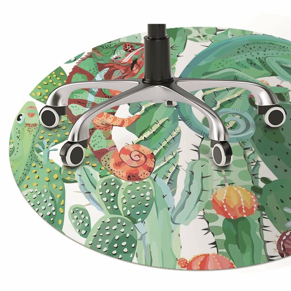 Office chair floor protector chameleons